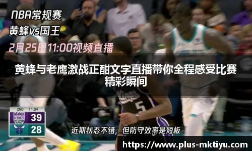 黄蜂与老鹰激战正酣文字直播带你全程感受比赛精彩瞬间